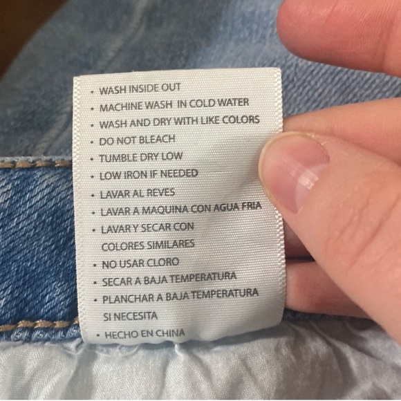 KanCan Mid Rise Distressed Exposed Button fly Flare jeans light wash size 31 - Picture 12 of 13